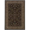 Oriental Weavers Ariana 213K8 Black/ Ivory Area Rug 2 ft. 3 in. X 7 ft. 9 in. Runner