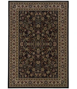 Oriental Weavers Ariana 213K8 Black/ Ivory Area Rug 8 ft. Square