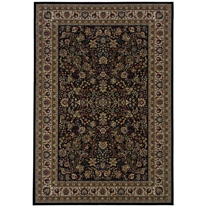 Oriental Weavers Area Rug Ariana 213K8 Black 6'