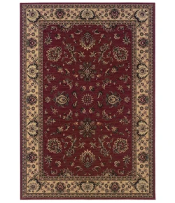Oriental Weavers Ariana 311C3 Red/ Ivory Area Rug 8 ft. Square