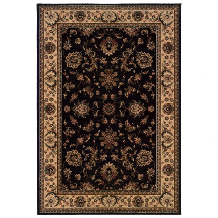 Oriental Weavers Area Rug Ariana 311K3 Black 4' X  6'