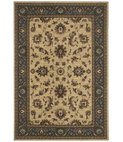 Oriental Weavers Ariana 311Z3 Ivory/ Blue Area Rug 10 ft. X 12 ft. 7 in. Rectangle