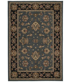 Oriental Weavers Ariana 623H3 Blue/ Black Area Rug 8 ft. Square