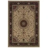 Oriental Weavers Ariana 095I8 Ivory/ Black Area Rug 2 ft. 3 in. X 7 ft. 9 in. Runner
