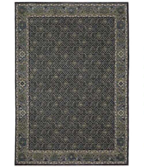 Oriental Weavers ELIANA Blue ELI01 6ft. 7in. X 9ft. 6in. Rect. Rug