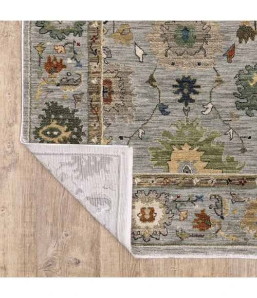 Oriental Weavers ELIANA Blue ELI03 6ft. 7in. X 9ft. 6in. Rect. Rug