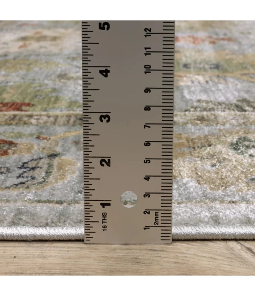 Oriental Weavers ELIANA Blue ELI03 6ft. 7in. X 9ft. 6in. Rect. Rug