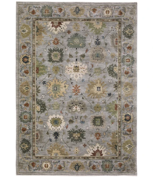 Oriental Weavers ELIANA Blue ELI03 6ft. 7in. X 9ft. 6in. Rect. Rug