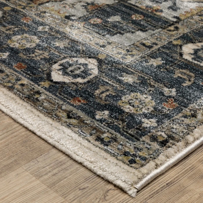 Oriental Weavers ELIANA Blue ELI05 6ft. 7in. X 9ft. 6in. Rect. Rug