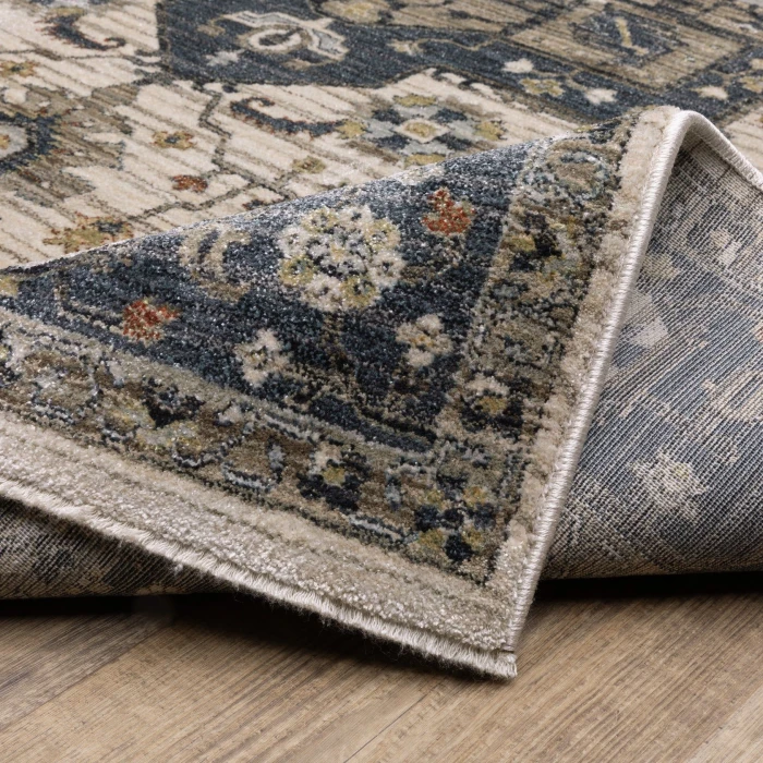 Oriental Weavers ELIANA Blue ELI05 6ft. 7in. X 9ft. 6in. Rect. Rug
