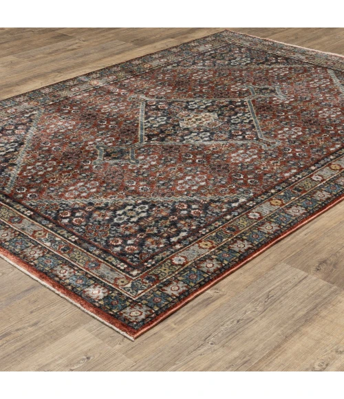 Oriental Weavers ELIANA Red ELI06 3ft. 3in. X 5ft. Rect. Rug
