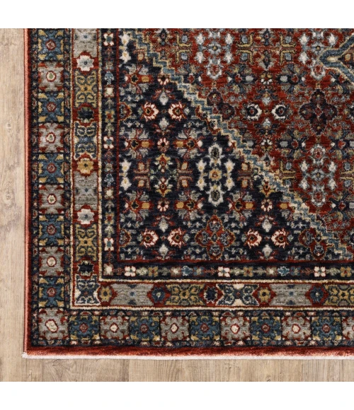 Oriental Weavers ELIANA Red ELI06 3ft. 3in. X 5ft. Rect. Rug