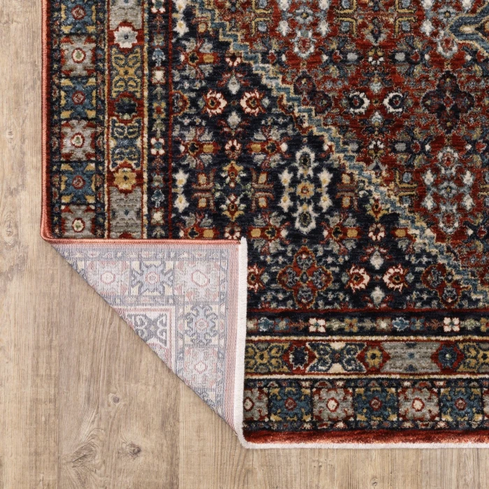 Oriental Weavers ELIANA Red ELI06 6ft. 7in. X 9ft. 6in. Rect. Rug