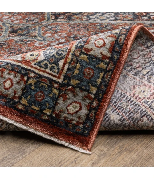 Oriental Weavers ELIANA Red ELI06 3ft. 3in. X 5ft. Rect. Rug