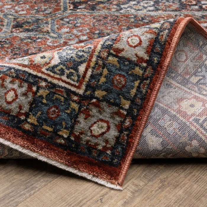 Oriental Weavers ELIANA Red ELI06 6ft. 7in. X 9ft. 6in. Rect. Rug