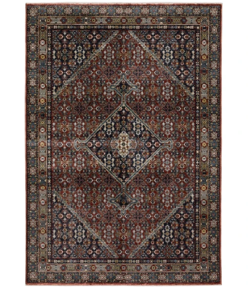 Oriental Weavers ELIANA Red ELI06 3ft. 3in. X 5ft. Rect. Rug