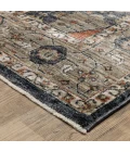 Oriental Weavers ELIANA Brown ELI07 6ft. 7in. X 9ft. 6in. Rect. Rug