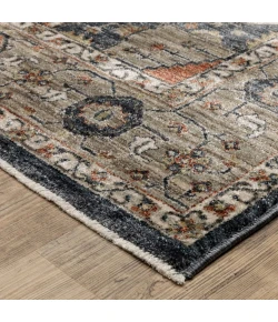 Oriental Weavers ELIANA Brown ELI07 6ft. 7in. X 9ft. 6in. Rect. Rug