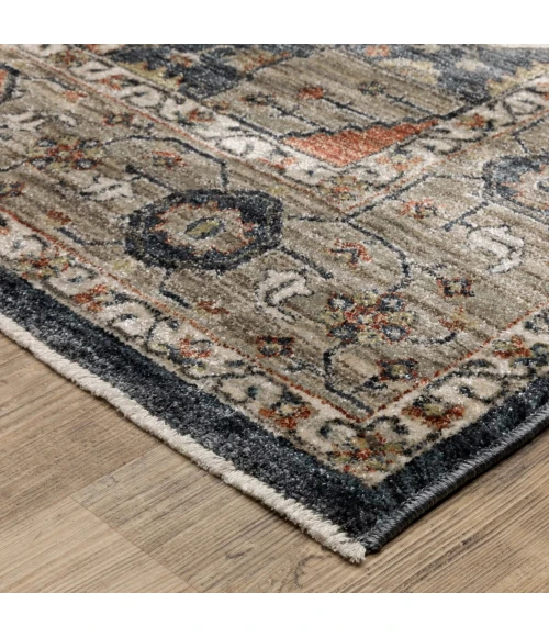 Oriental Weavers ELIANA Brown ELI07 6ft. 7in. X 9ft. 6in. Rect. Rug