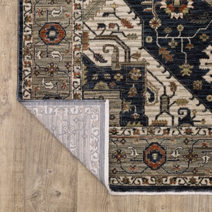 Oriental Weavers ELIANA Brown ELI07 9ft.10in. X 12ft.10in. Rect. Rug