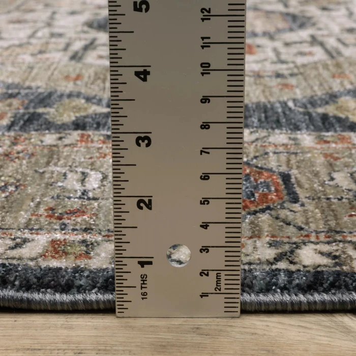 Oriental Weavers ELIANA Brown ELI07 9ft.10in. X 12ft.10in. Rect. Rug