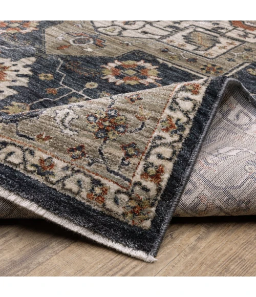 Oriental Weavers ELIANA Brown ELI07 6ft. 7in. X 9ft. 6in. Rect. Rug