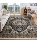 Oriental Weavers ELIANA Brown ELI07 6ft. 7in. X 9ft. 6in. Rect. Rug