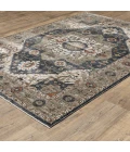 Oriental Weavers ELIANA Brown ELI07 6ft. 7in. X 9ft. 6in. Rect. Rug