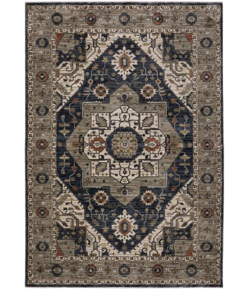 Oriental Weavers ELIANA Brown ELI07 6ft. 7in. X 9ft. 6in. Rect. Rug