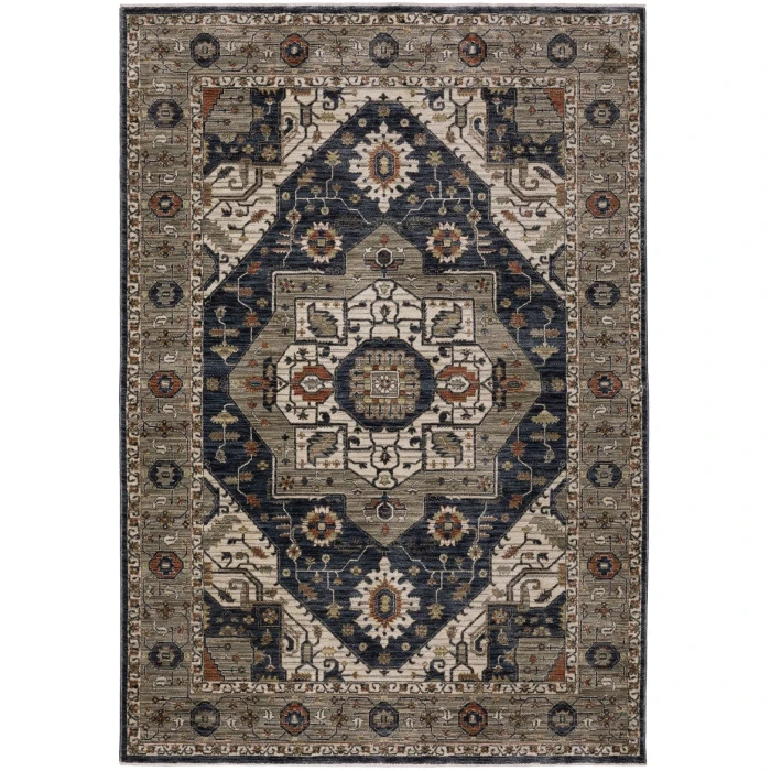 Oriental Weavers ELIANA Brown ELI07 9ft.10in. X 12ft.10in. Rect. Rug