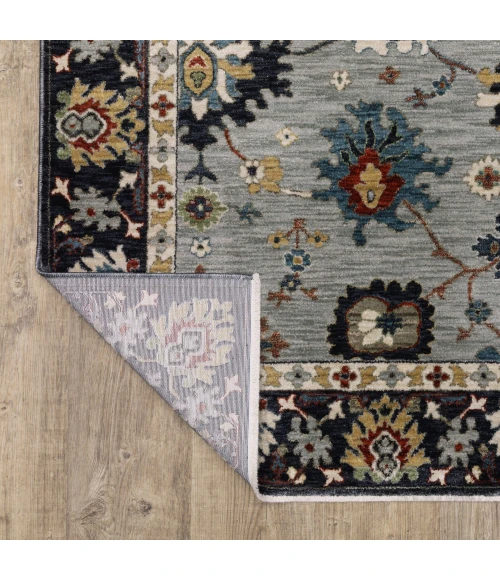 Oriental Weavers ELIANA Blue ELI08 3ft. 3in. X 5ft. Rect. Rug