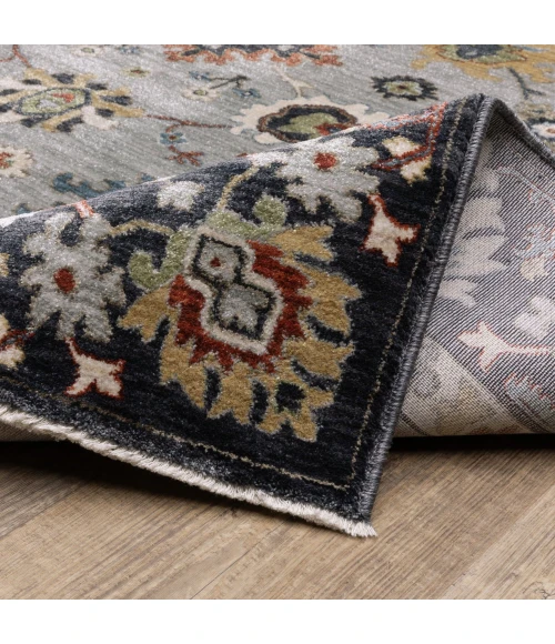 Oriental Weavers ELIANA Blue ELI08 3ft. 3in. X 5ft. Rect. Rug