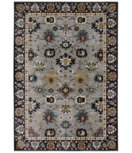 Oriental Weavers ELIANA Blue ELI08 3ft. 3in. X 5ft. Rect. Rug