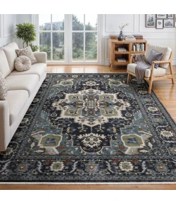 Oriental Weavers ELIANA Blue ELI09 3ft. 3in. X 5ft. Rect. Rug