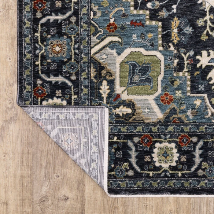 Oriental Weavers ELIANA Blue ELI09 9ft.10in. X 12ft.10in. Rect. Rug