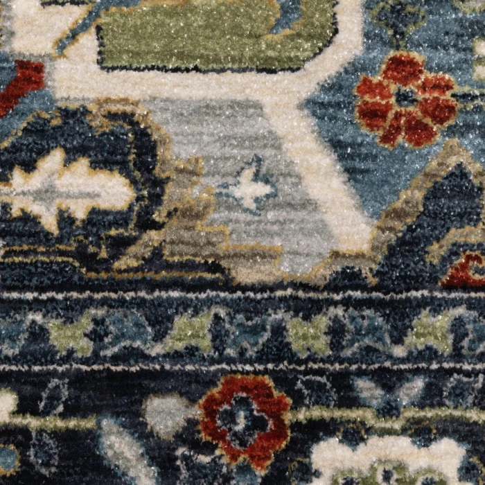 Oriental Weavers ELIANA Blue ELI09 9ft.10in. X 12ft.10in. Rect. Rug