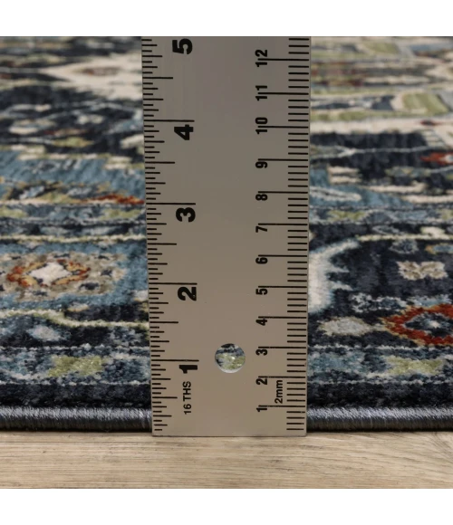 Oriental Weavers ELIANA Blue ELI09 3ft. 3in. X 5ft. Rect. Rug