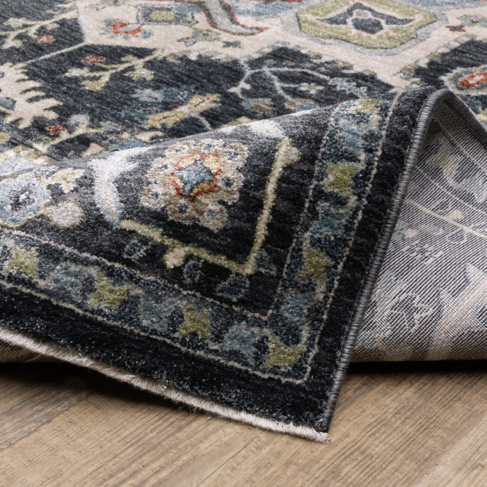 Oriental Weavers ELIANA Blue ELI09 9ft.10in. X 12ft.10in. Rect. Rug