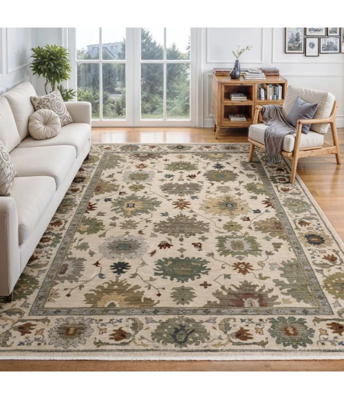 Oriental Weavers ELIANA Ivory ELI10 6ft. 7in. X 9ft. 6in. Rect. Rug