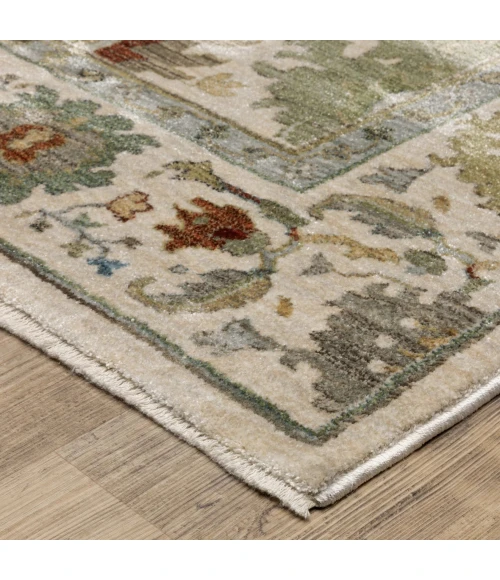 Oriental Weavers ELIANA Ivory ELI10 6ft. 7in. X 9ft. 6in. Rect. Rug