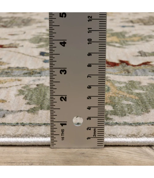 Oriental Weavers ELIANA Ivory ELI10 6ft. 7in. X 9ft. 6in. Rect. Rug