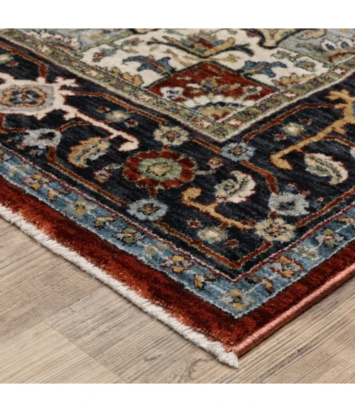Oriental Weavers ELIANA Red ELI11 3ft. 3in. X 5ft. Rect. Rug