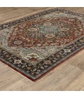 Oriental Weavers ELIANA Red ELI11 3ft. 3in. X 5ft. Rect. Rug