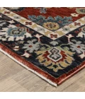 Oriental Weavers ELIANA Red ELI12 6ft. 7in. X 9ft. 6in. Rect. Rug