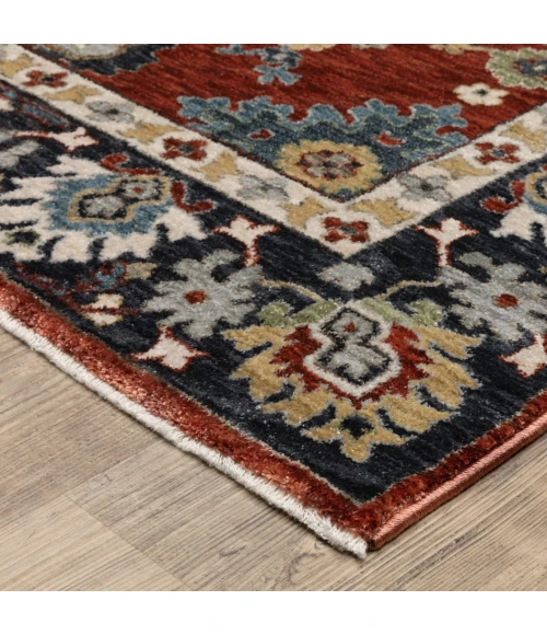 Oriental Weavers ELIANA Red ELI12 6ft. 7in. X 9ft. 6in. Rect. Rug