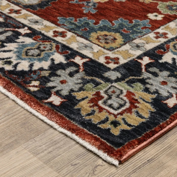 Oriental Weavers ELIANA Red ELI12 2ft. 3in. X 7ft. 6in. Rect. Rug