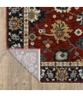 Oriental Weavers ELIANA Red ELI12 6ft. 7in. X 9ft. 6in. Rect. Rug