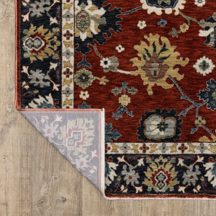 Oriental Weavers ELIANA Red ELI12 2ft. 3in. X 7ft. 6in. Rect. Rug