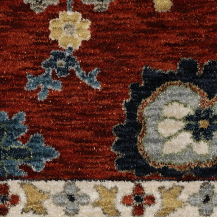 Oriental Weavers ELIANA Red ELI12 2ft. 3in. X 7ft. 6in. Rect. Rug