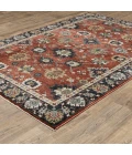 Oriental Weavers ELIANA Red ELI12 6ft. 7in. X 9ft. 6in. Rect. Rug